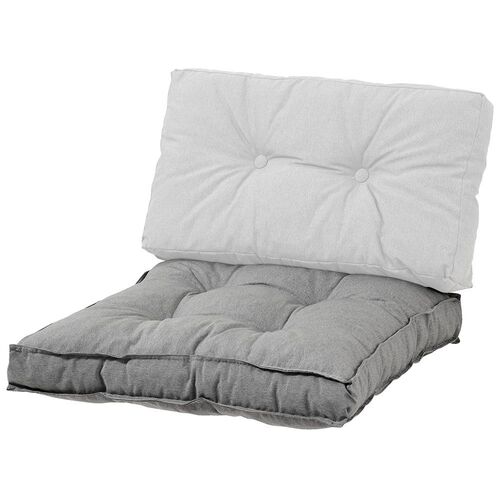 Adam sittepute B74-79 D74-79 cm Betonggrå