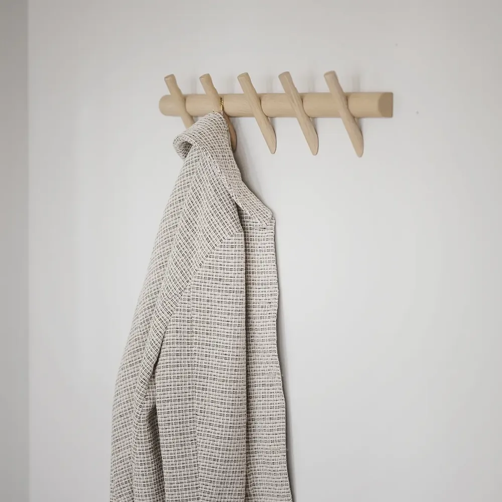 Hillmond Knaggrekke 65 cm hvitpigmenterad eik