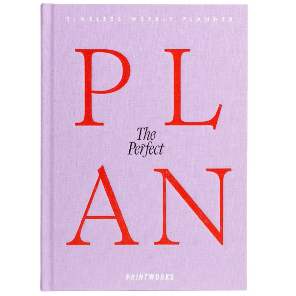 Weekly Planner - The Perfect Plan, Violet