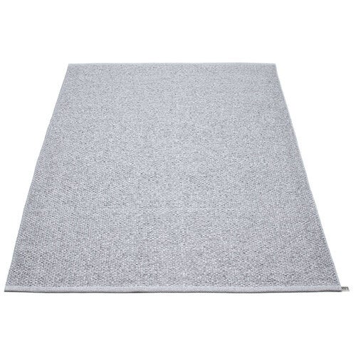 Svea matte 140x220 cm grey metallic / light grey 
