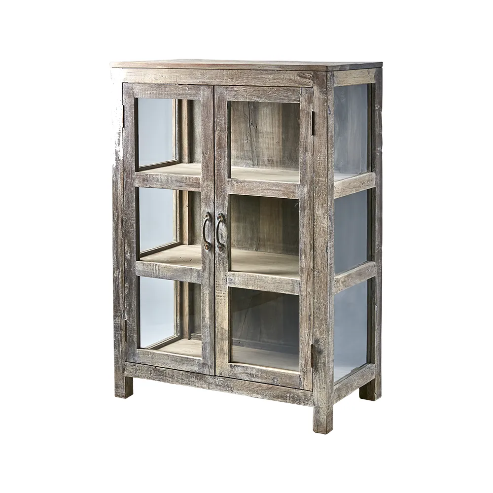  RIKO glassskap H119 cm