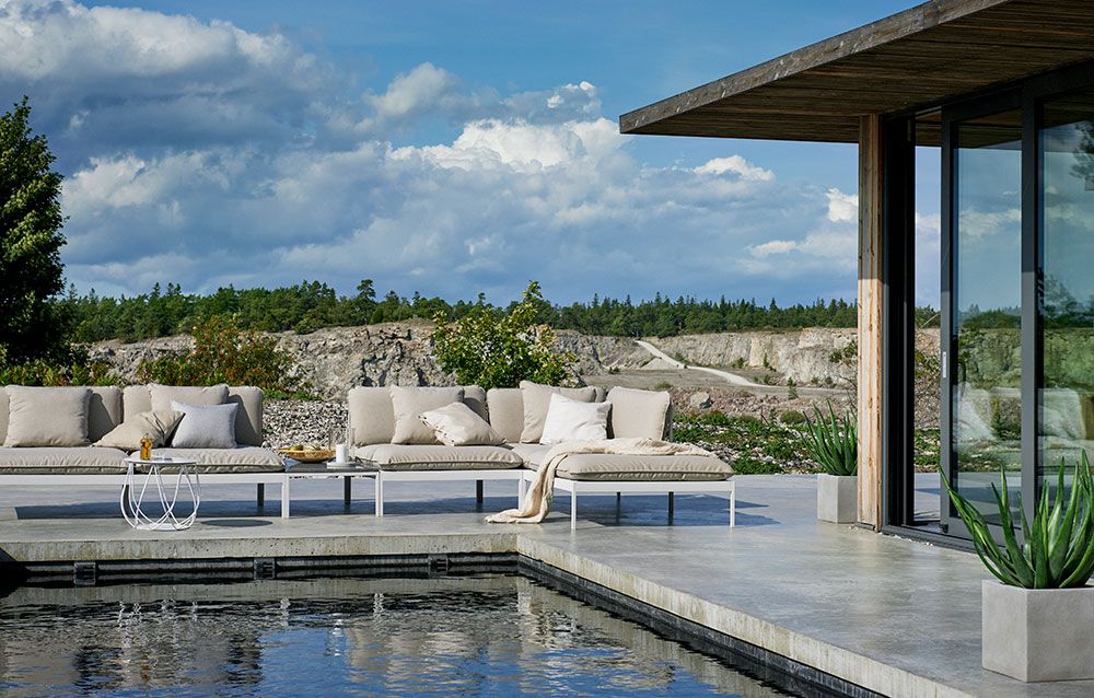 Bönan Sofabordunderstell 105X105 Mørkgrå