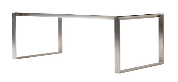 Edge 210X100Cm stativ i rustfritt stål