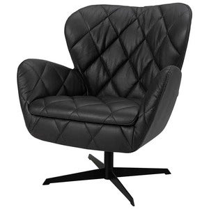 Jade lenestol Anthracite leather