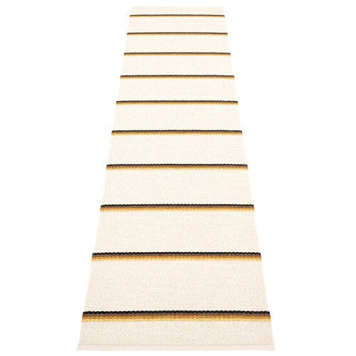 Olle matte 70x300 cm ochre / background vanilla 