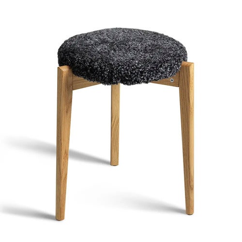 Vinz krakk oljet eik/safeskinn mørkegrå