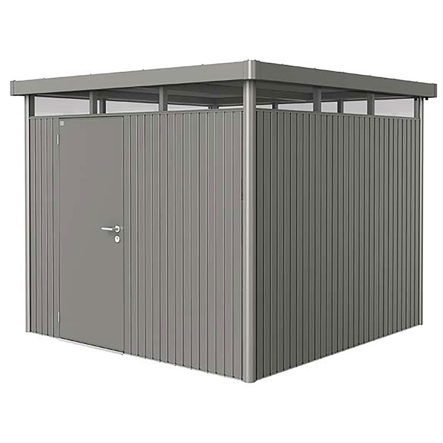 Highline hagebod størrelse h4 metallic kvartsgrå Biohort