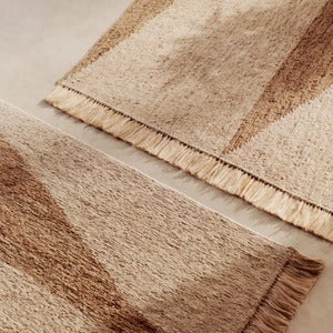 Studie Teppe 140x200 cm- Natural/Off-white