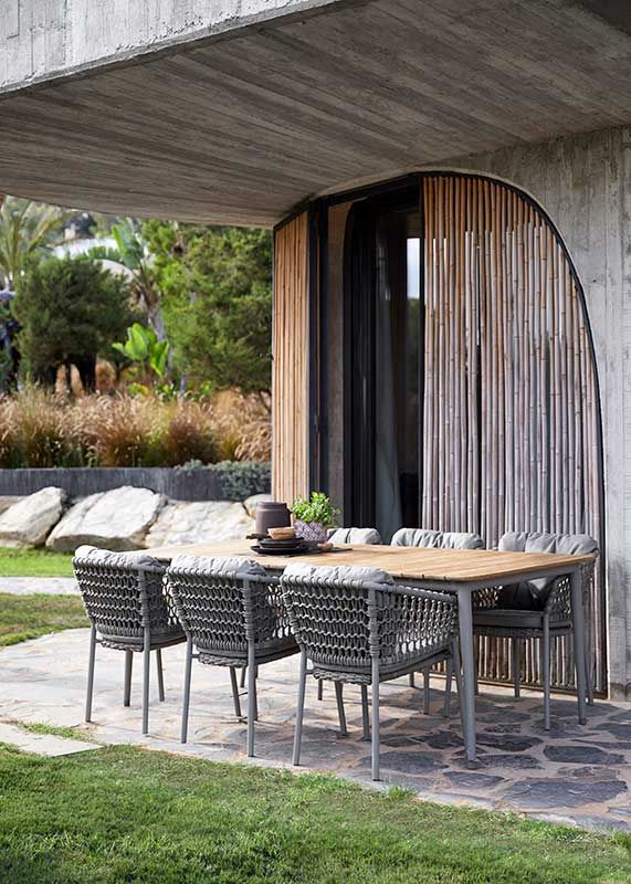 Ocean armlenet stol stablebar Taupe