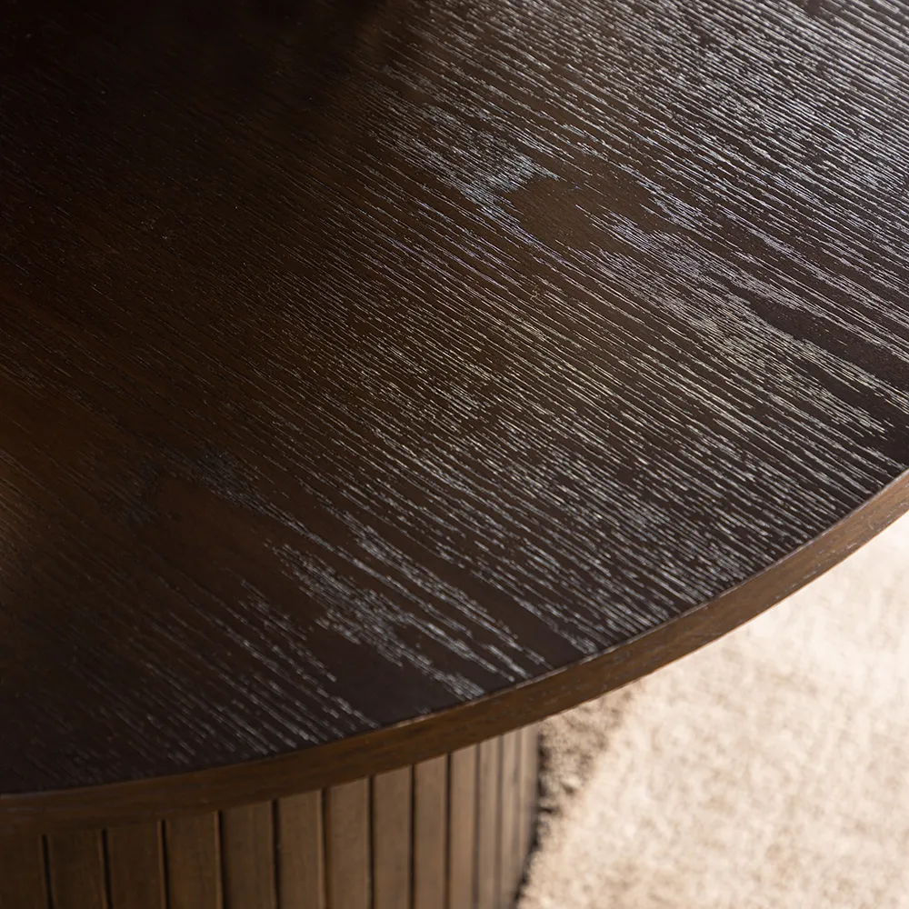 Bianca salongbord Ø80 Mocca 