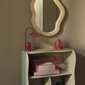 Cala Nettkurv 2-pakk - Poppy Red