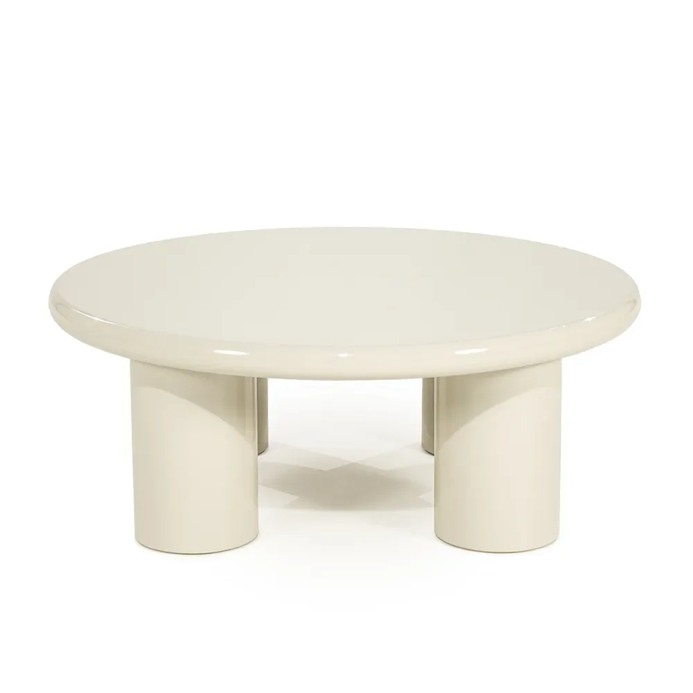 Bloop sofabord 80 cm beige