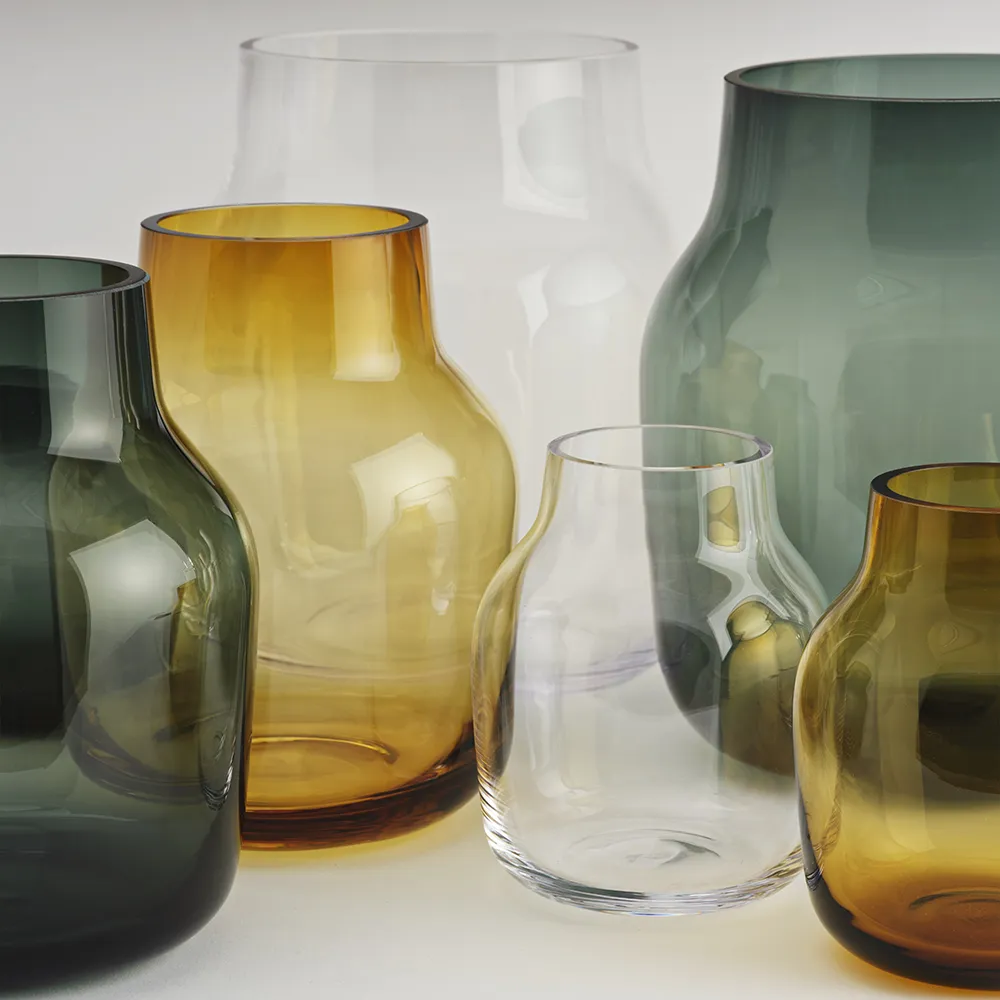 Silent Vase Ø11 cm Burnt Orange