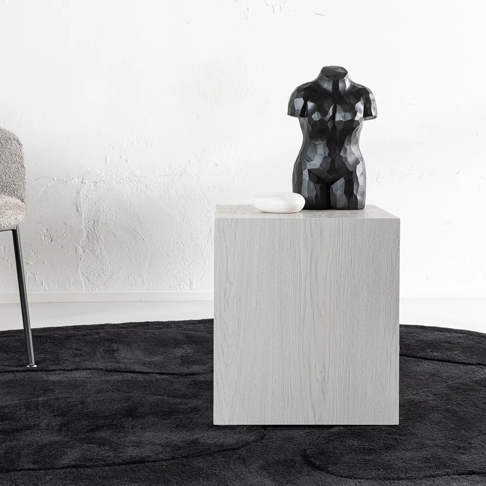 York Salongbord 40x40 cm Whitewash 