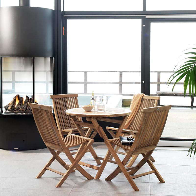 Turin spisestol teak