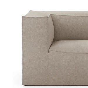 Catena Sofa Armrest Left S400  - Cotton Linen - Natural