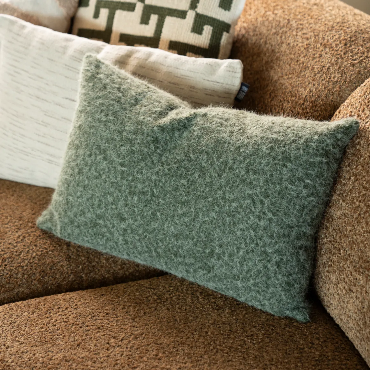 Pillow Kelso - green 60x40x12 cm