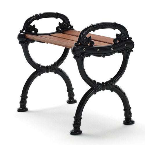 Krakk Byarum / g:svart / v:oljet mah. Byarums Bruk