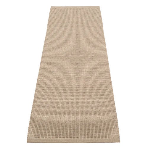Emm teppe 70 x 240 cm Potato/Beige Metallic