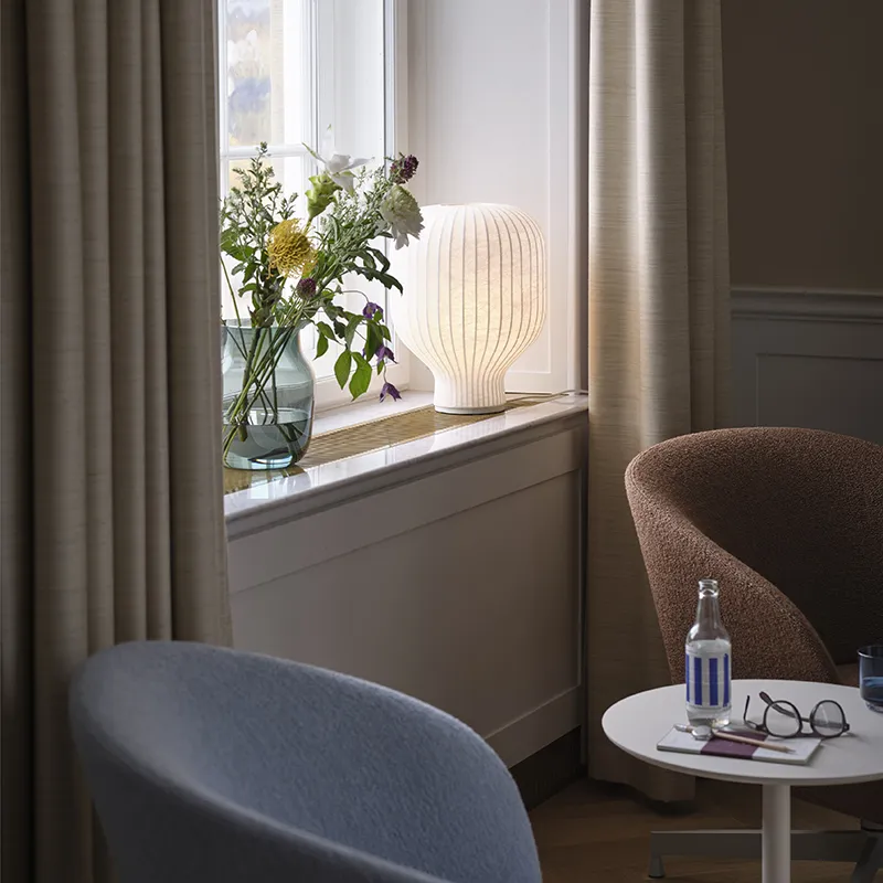 Strand Bordlampe 39,1 cm White