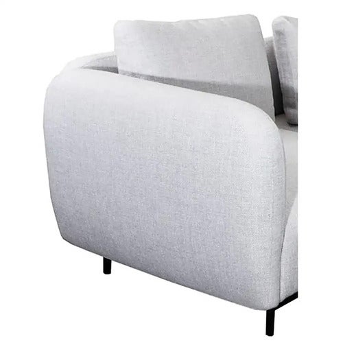 Aura Armlæn/ryglæn høj Light Grey Ambience 