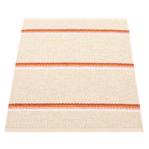 Olle matte 70x90 cm brick / background cream 