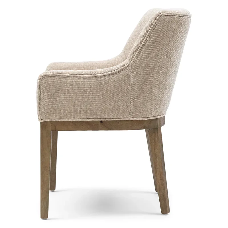Whistler Dining Armchair montmartre weave natural linen
