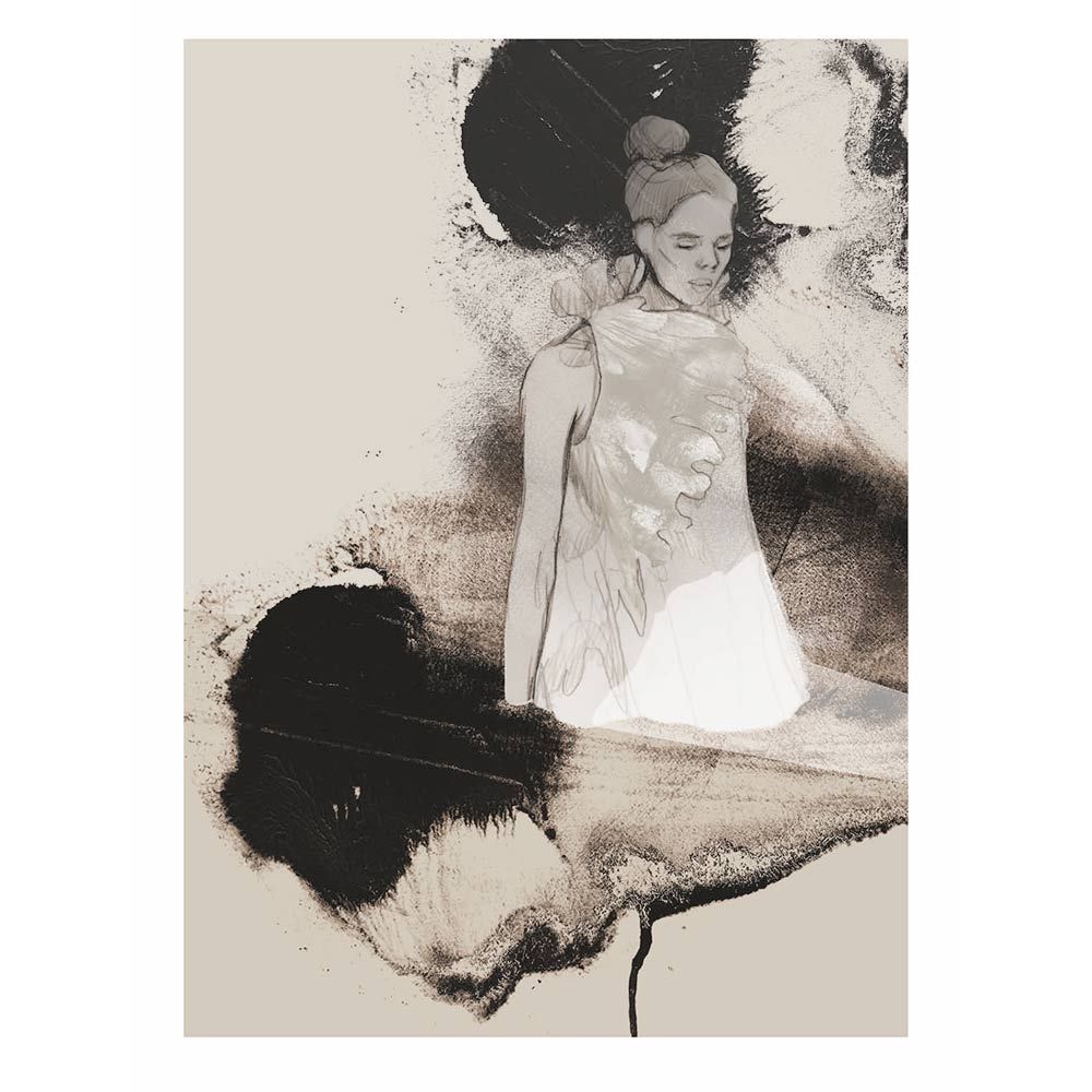 Anna Bülow poster The light 50x70 cm 