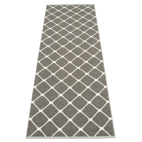 Re matte 70x240 cm charcoal / vanilla 