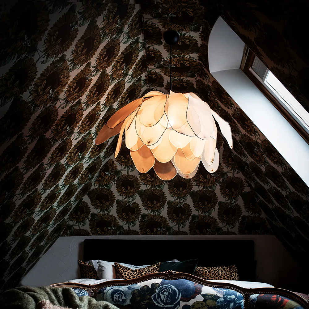 Lou Lou taklampa Ø80cm Natur