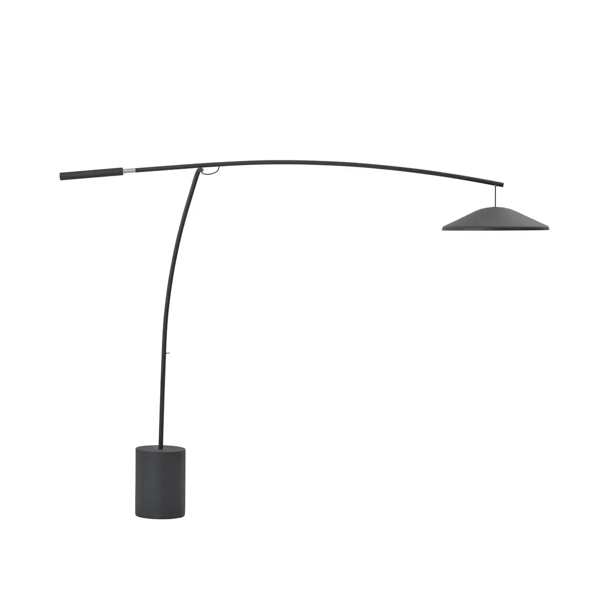 Contra gulvlampe – svart