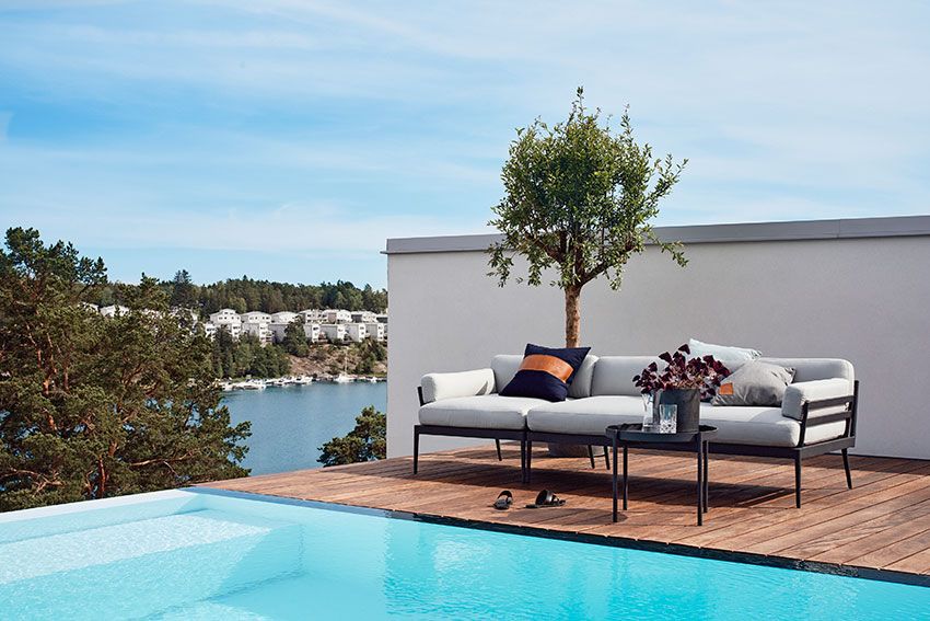 Anholt lenestol grå Skargaarden