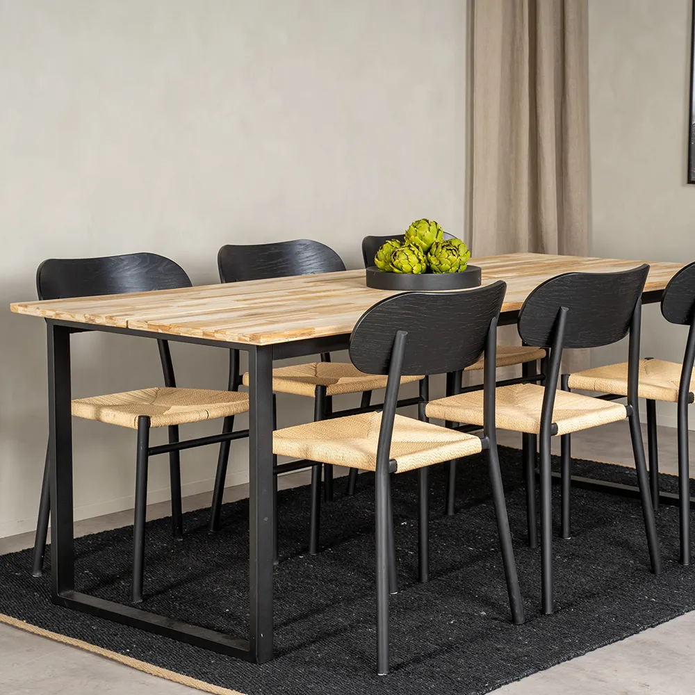 Polly spisestol Nature 2-pakning