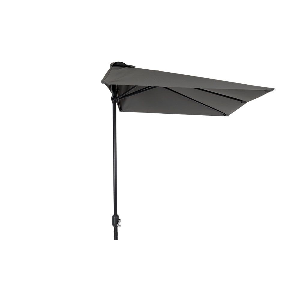 Brafab, Cambre parasoll 130 x 250 cm antrasitt/grå Brafab