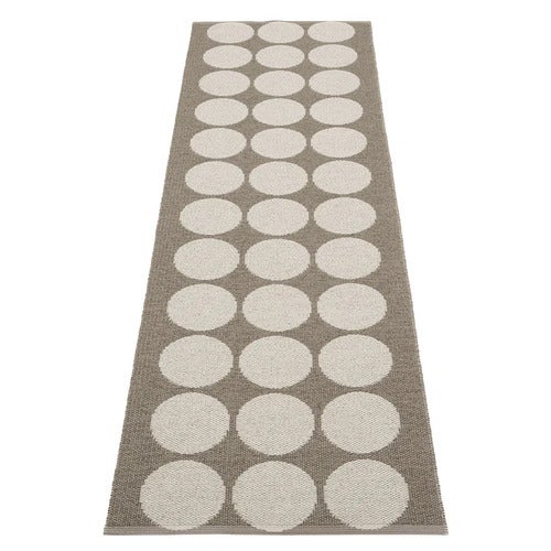 Hugo teppe Walnut/ Linen 70 x 240 cm