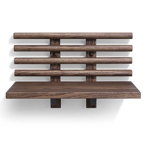 Zana Nattbord brun oljet ask