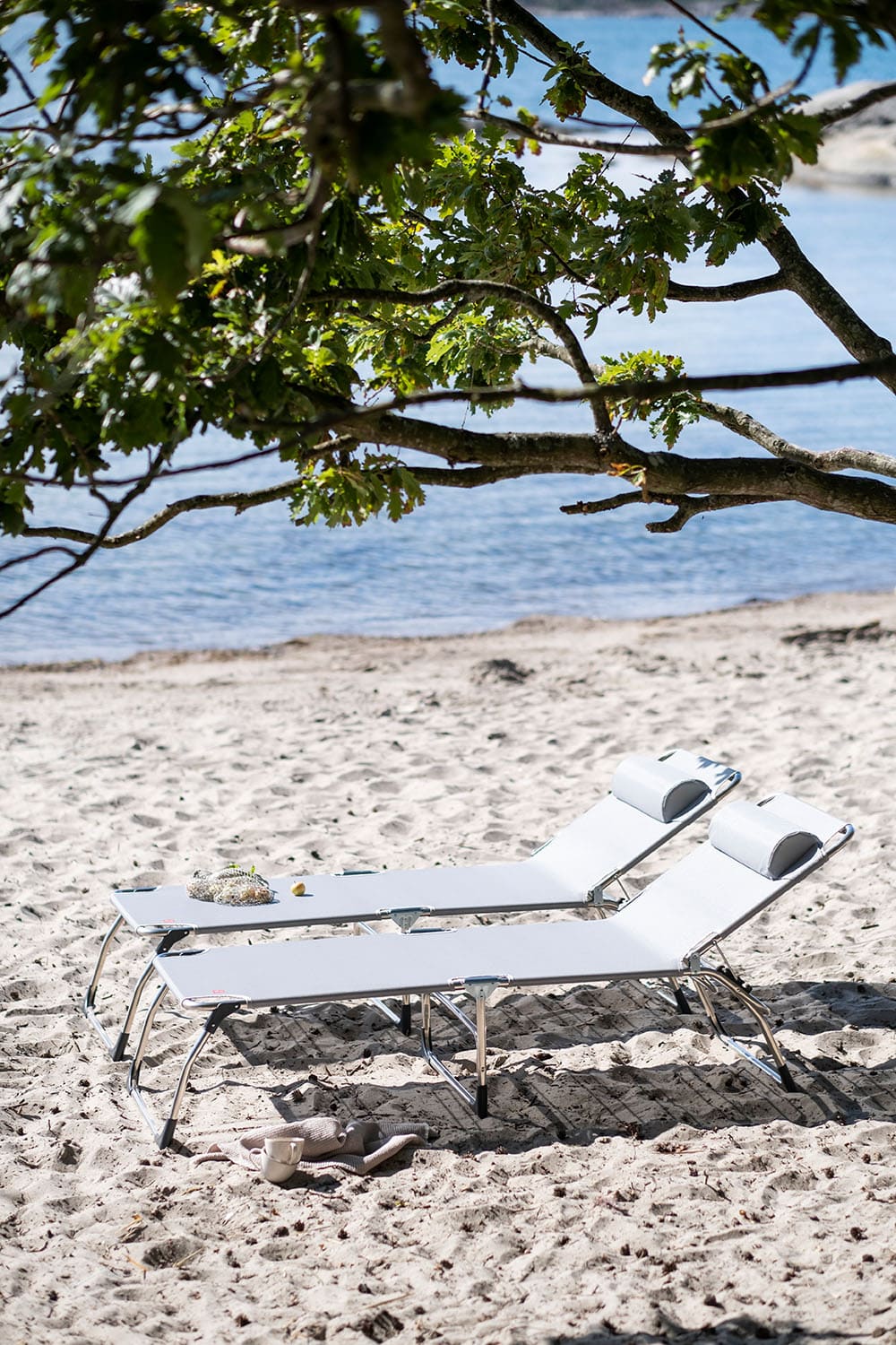 Amigo solseng xxl grey aluminium/textilene 