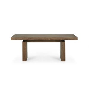 Double Spisebord 100x200-300 cm Teak 