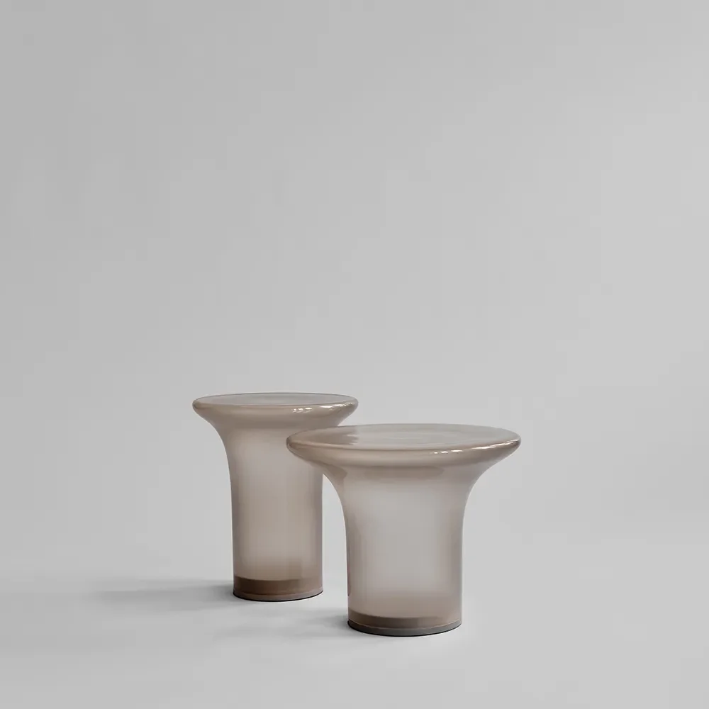 Trumpet Coffee Table Low - Røkt ørken