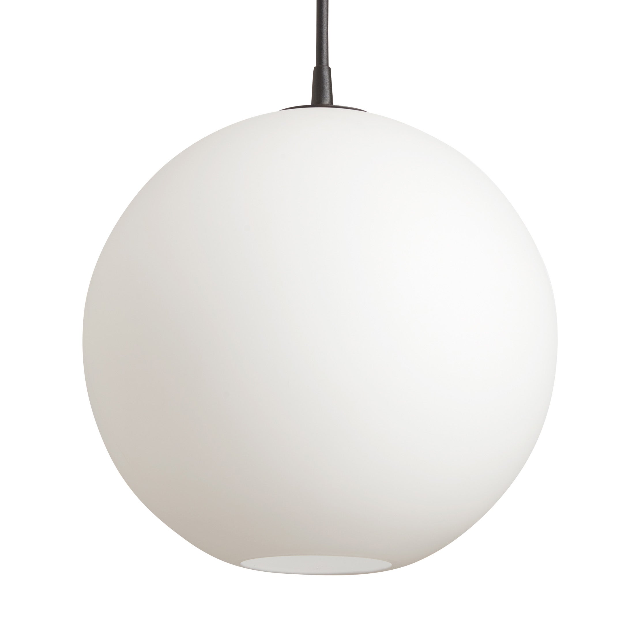 Capo Pendel D350 Svart struktur/Opal glass