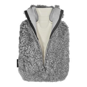 Curly bottle 22x33 cm Charcoal Grey Silver