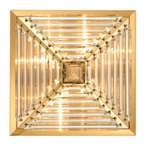 Taklampe Eden Gold