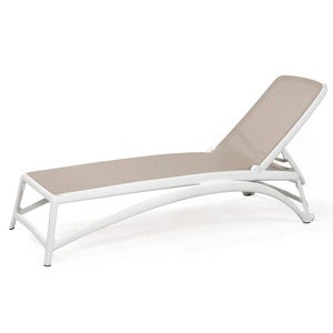 Atlantico solsäng White-Tortora