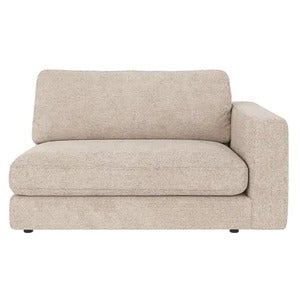 Duncan 1,5-seter armlene høyre stoff Robin lysegrå