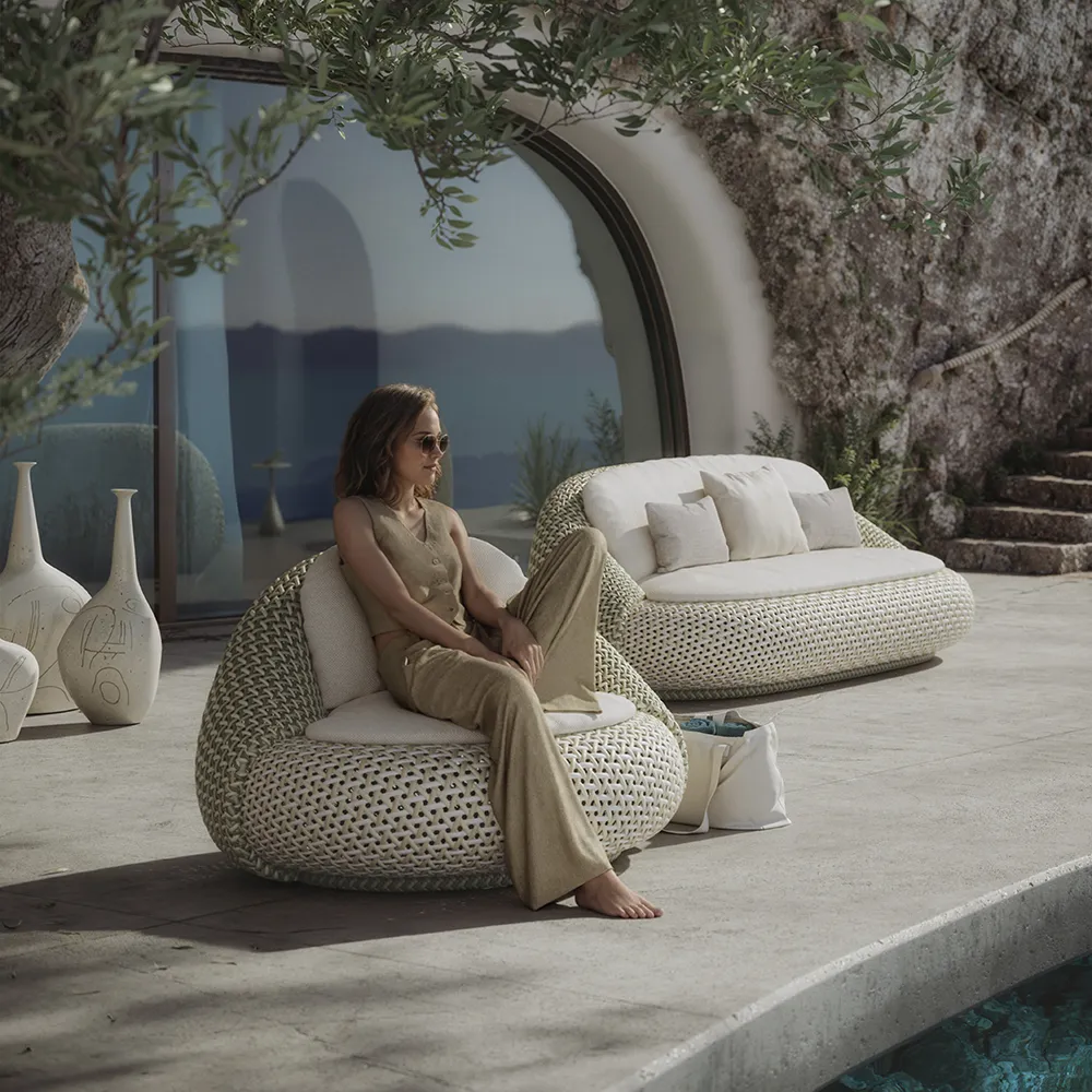 ATOLO 2-seters sofa C3E forest light 0220 spring mist 0221