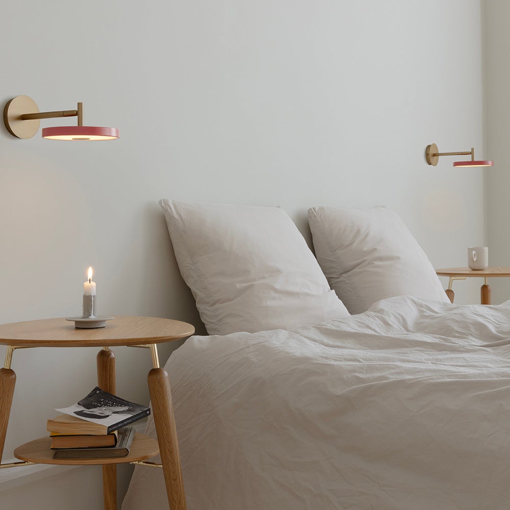 Asteria Wall Short Vegglampe Ø15 cm Nuance Rose