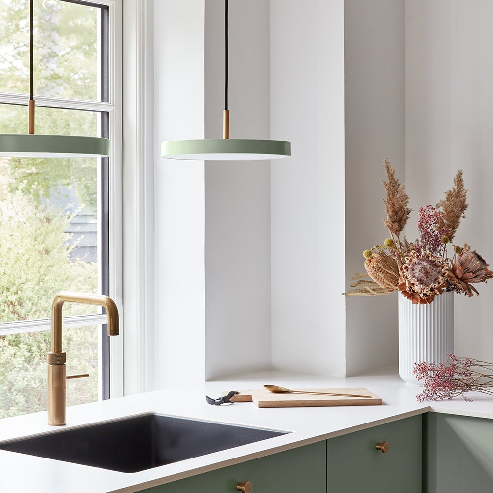 Asteria Pendellampe Mini Ø31 cm Nuance Olive