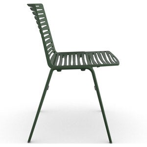 Zebra spisestol Dark Green