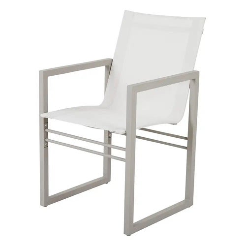 Vevi karmstol kaki/hvit Brafab