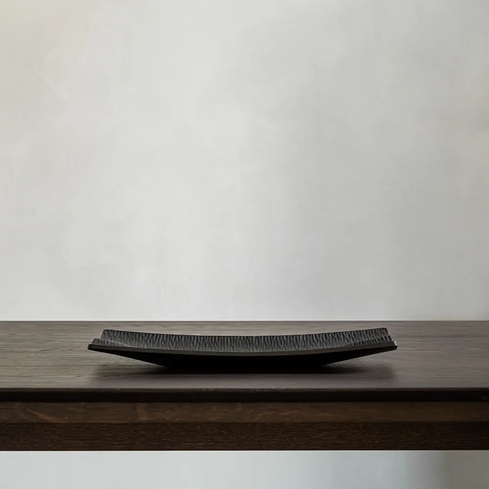 Japan brett sortlakkert mahogni